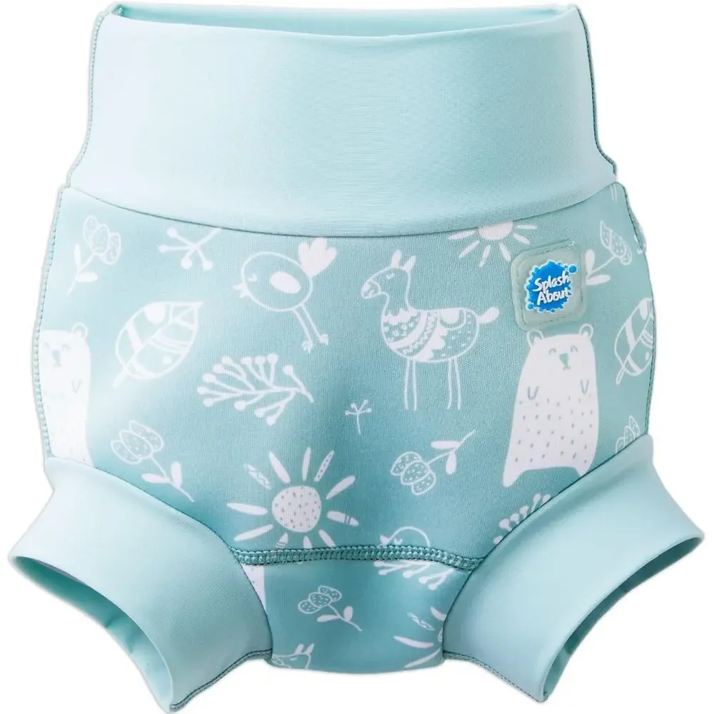 Splash About Happy Nappy Reusable Swim Diaper, Sunny Bear, 3-6 Months